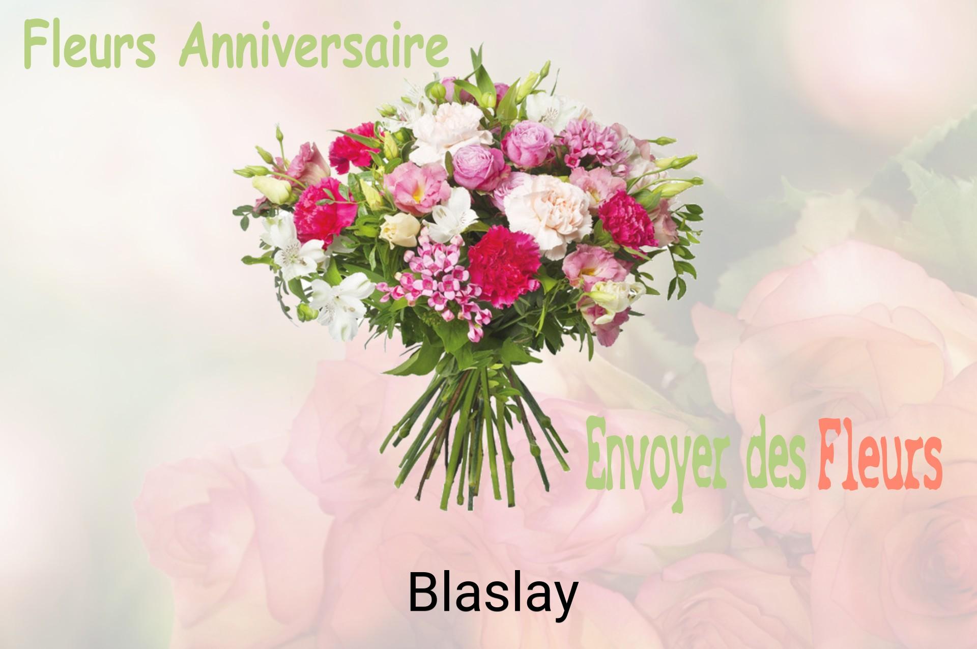 Bouquet de fleurs d’anniversaire livré à Blaslay